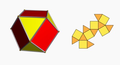 [img] Cuboctahedron + Jaring